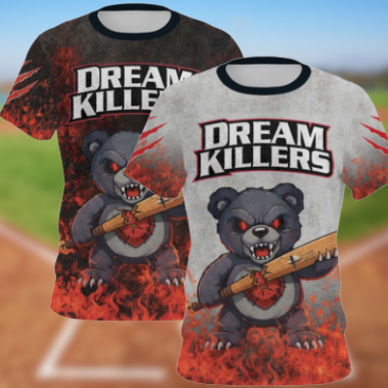 Dream Killers - Summer '26 Short Sleeve Pull Over Crew Jersey "HOME"